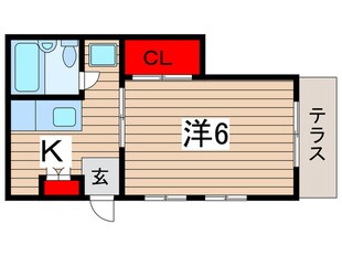 COLORWAYS URAYASUの物件間取画像